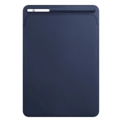 Чехол Apple Leather Sleeve for 10.5-inch iPad Pro Midnight Blue (MPU22)