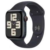 Apple Watch SE 2 GPS + Cellular 44mm Midnight Alu. Case w. Midnight Sport Band M/L (MRH73) 2023