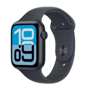 Apple Watch SE 3 GPS + Cellular 44mm Midnight Aluminum Case with Midnight Sport Band - S/M (MEPH4)