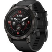 Смарт-часы Garmin Epix Pro (Gen 2) Sapphire Edition 47mm Carbon Grey DLC Titanium with Black Band (010-02803-10/11)