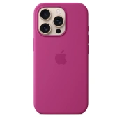 Чохол Silicone Case with MagSafe iPhone 16 Pro Fuchsia