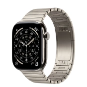 Apple Watch Series 11 GPS + Cellular 46mm Natural Titanium Case with Natural Link Bracelet (MFAY4+MXMF3)