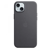 FineWoven Case with MagSafe iPhone 15 Plus — Black