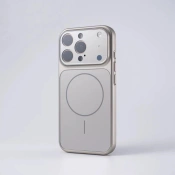 AG Glass Case With MagSafe — iPhone 17 Pro Max — Titanium