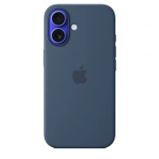 Чохол Silicone Case with MagSafe iPhone 16 Denim