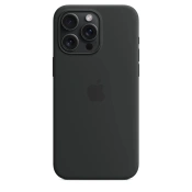 Чехол Apple iPhone 15 Pro Max Silicone Case with MagSafe - Black (MT1M3)