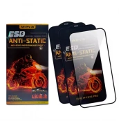 Защитное стекло Super X ESD Antistatic iPhone 15 Pro Max (Black)