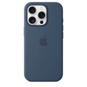 Чехол Silicone Case with MagSafe iPhone 16 Pro Denim