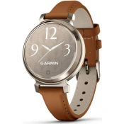 Смарт-годинник Garmin Lily 2 Classic Cream Gold with Tan Leather Band (010-02839-02)